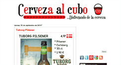 Desktop Screenshot of cerveza3.com