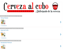 Tablet Screenshot of cerveza3.com